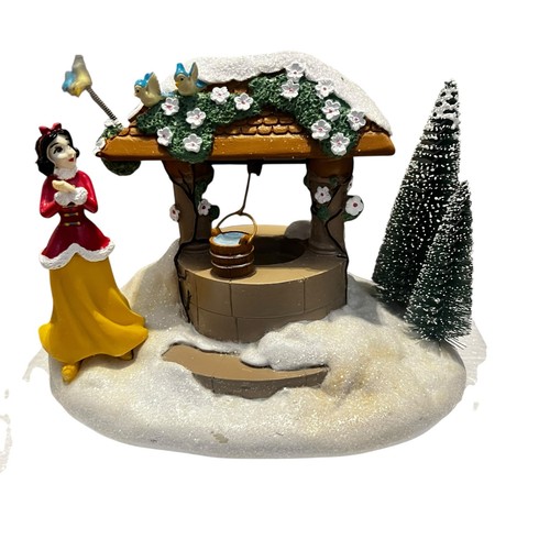 Disney's Princess Snow White St Nicholas village square snow white wishing well - Picture 9 of 11