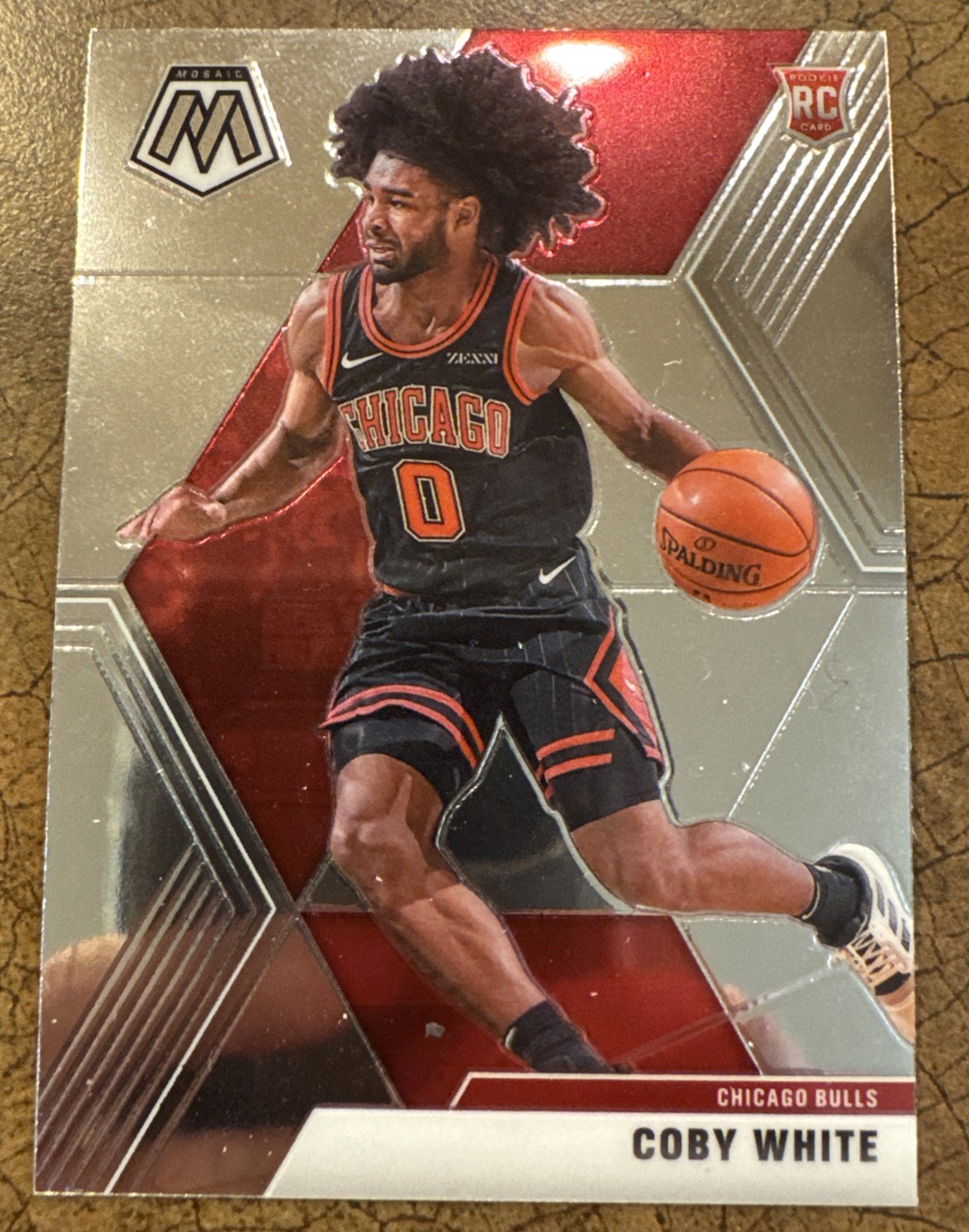Coby White Mosaic 2019-20 RC Rookie #211