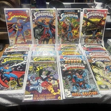 Misc Lot of 22 The Adventures of Superman DC Comic Books