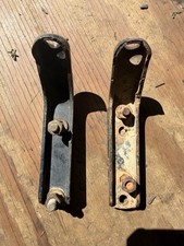Og Vintage Gm Accessory Fog Light Brackets Pair Clamp On 1930s -50s