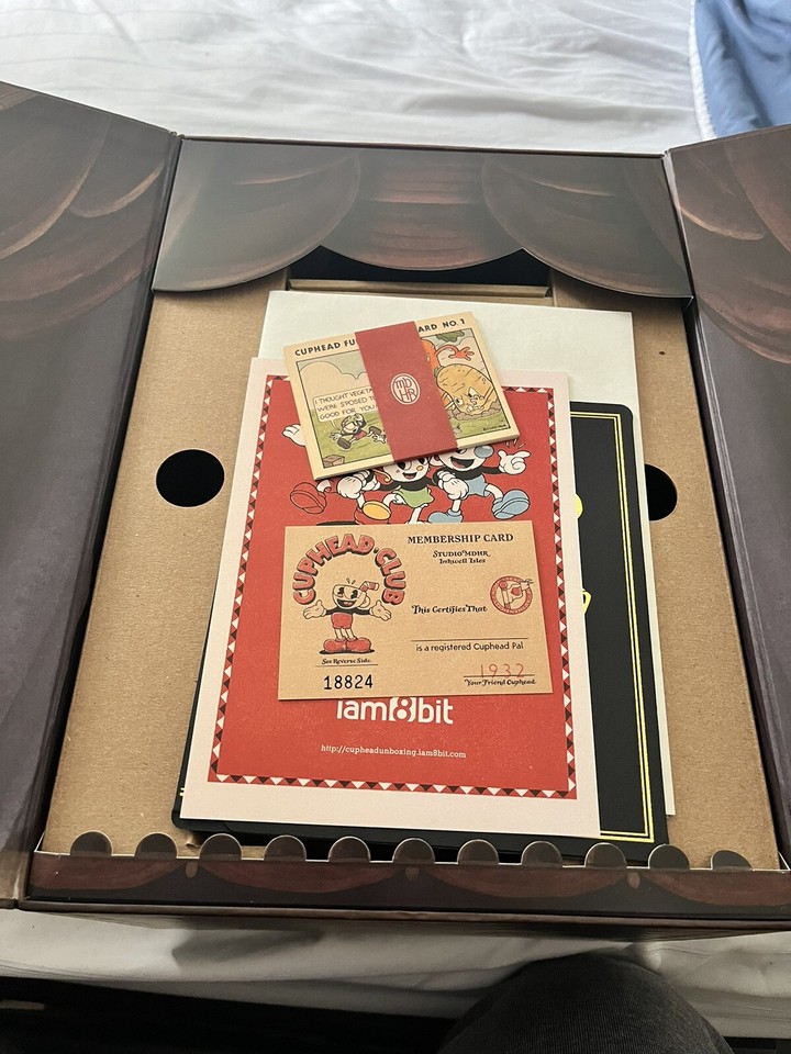 Cuphead Handcrafted + Music Box eBay