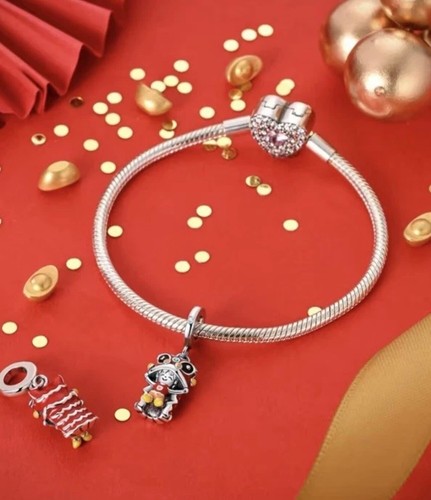 Charm For Bracelet Beads 925 Sterling Silver 24h Free Delivery Special Price - Picture 123 of 271