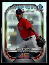 Jeter Downs - 2021 Bowman Chrome Scouts Top 100 #BTP-45 Boston Red Sox