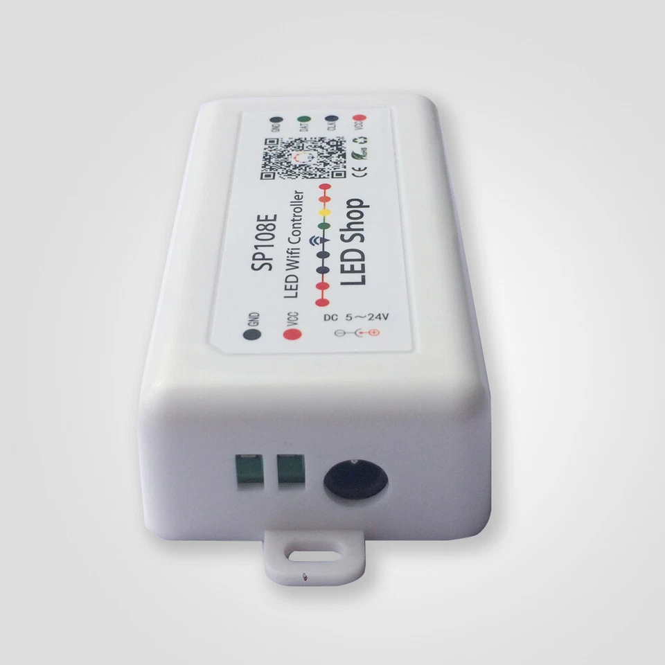 SP108E IOS Android APP WiFi Controller For WS2811/2812B 1903/1812/6803 LED Strip - Image 4 of 4