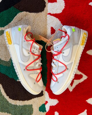 Nike Dunk Low Off-White ''Lot 6'' DM1602-110 - Size 11.5