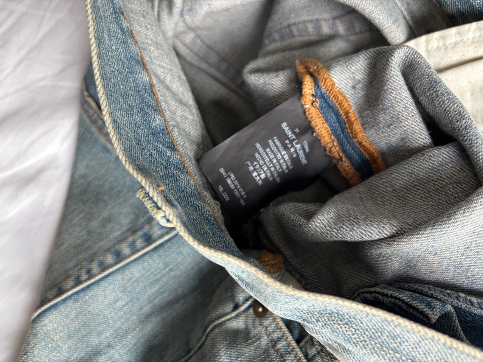 Jeans Saint Laurent slim fit