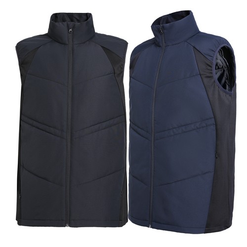Men Puffer Vest Insulated Coat Sleeveless Parkas Jacke Winter Warm Down Free - Picture 2 of 35
