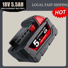 For Milwaukee M18 5.5Ah Battery Red Lithium XC Extended Capacity 48-11-1828 US