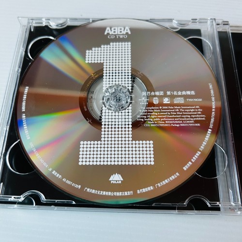 ABBA CD Number Ones 2 CD Set 2007 Singles Hits 70s Polar Music Universal China - Picture 4 of 7