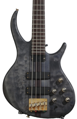 Electric Guitar Bass Tobias Classic IV Bass Guitar - Trans Black