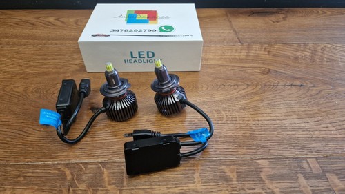 Set Las Luces LED para Mercedes Clase C W204 Cruce H7 Canbus Blanco Puro - Imagen 2 de 7