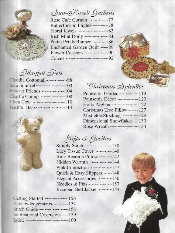 HB CROCHET PRIVATE COLLECTION BEAUTIFUL PATTERNS AFGHANS, BABY AND SO MUCH MORE! - Image 3 of 3