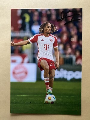 Handsigniertes Foto Sacha Boey Autogramm FC Bayern München Signed Galatasaray