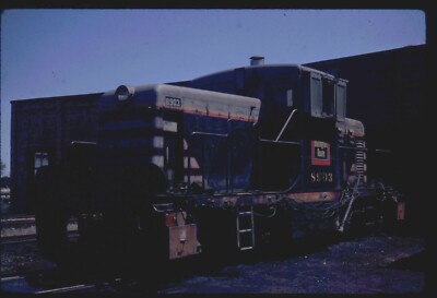 CHICAGO BURLINGTON & QUINCY GE44TON 8903 super rare KODACHROME ORIGINAL SLIDE