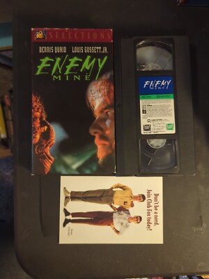 Enemy Mine VHS 1985 1997 Fox Video ''Selections'' Release Tested Works