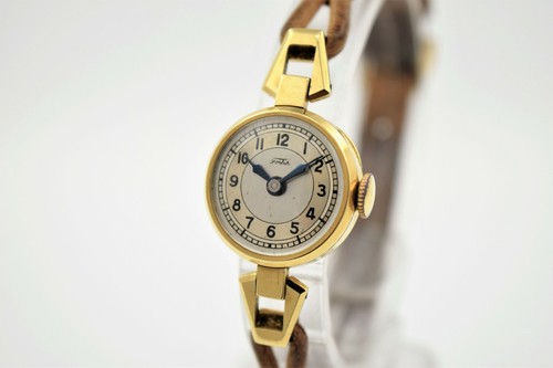 FORTIS vintage orologio donna con oro massiccio 18K (SO196) | eBay