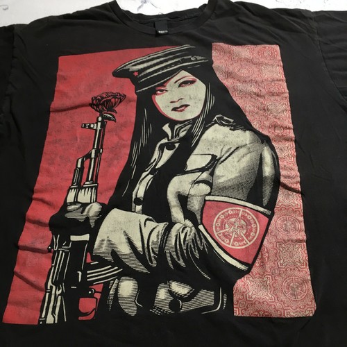 #58 Obey Propaganda Female Soldier 