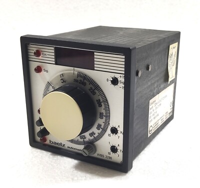 BAELZ AUTOMATIC WBS 2290 TEMPERATURREGLER 2290-A-D-2.7-230-SA
