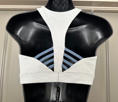 New PELOTON Heathered Strappy Sports Bra Together We Go Far Women's Size Small - Picture 6 of 7