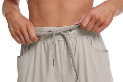 Women Outdoor Hiking Capri Cargo Pant Quick Dry Lightweight Casual Walking Pant - Picture 54 of 96