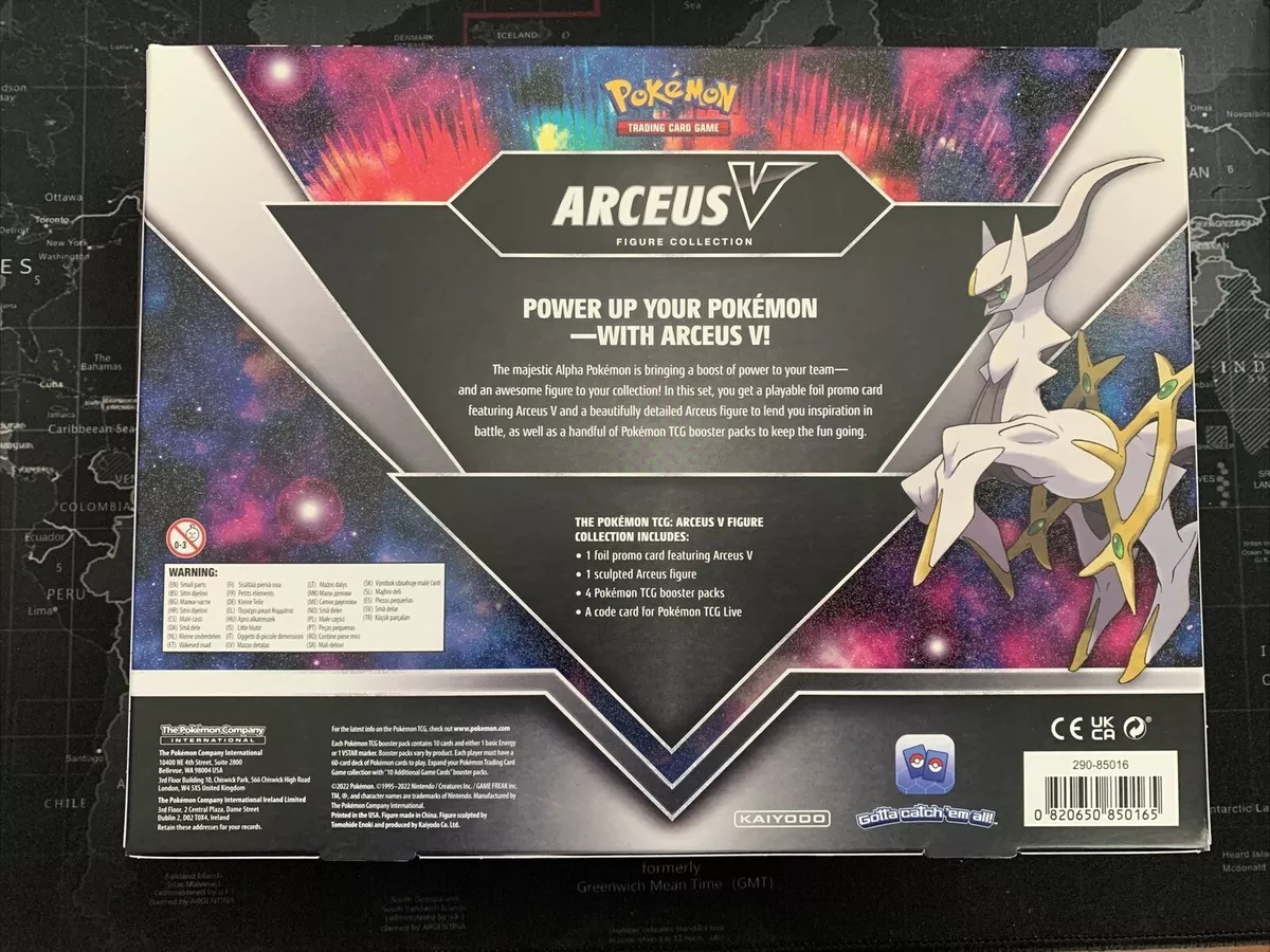 Pokemon TCG: Arceus V Figure Collection Box