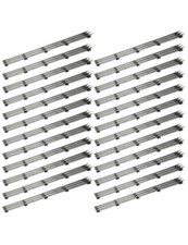 Case of 24 30" Straight O Gauge Train Track - High Tensile Steel Tubular - NEW