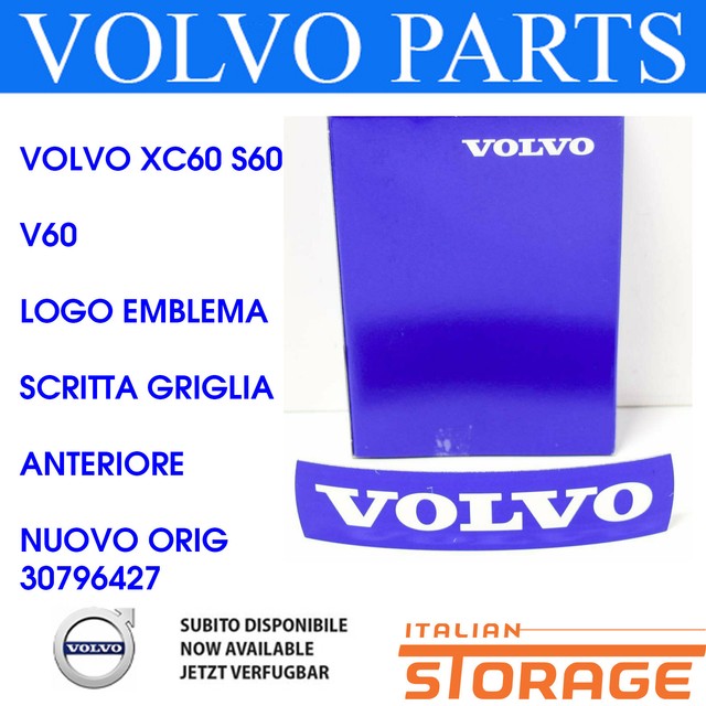 Blu Logo del radiatore della griglia Anteriore per Volvo R Design S60 V60 XC60 S60 V40 Griglia del paraurti Adesivo Simboli distintivi XDHN Emblemi 3D della griglia Anteriore dellauto