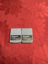 PlayStation 1 Memory Cards
