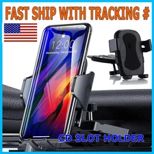 CD Slot Car Phone Holder Universal Car Mount for iPhone Samsung Cell Phone GPS