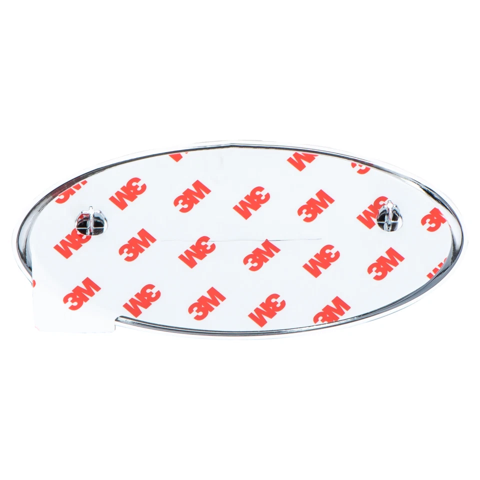 OEM NEW GENUINE Front Grille KIA Emblem Nameplate Chrome Black Badge 86318-3R500 - Image 2 of 4