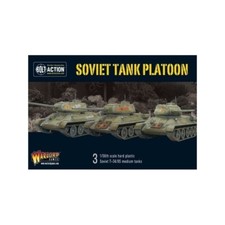 SOVIET TANK PLATOON - WARLORD GAMES - NEW AND SEALED - BOLT ACTION