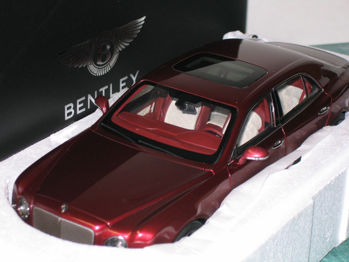 1/18 KYOSHO BENTLEY MULSANNE SPEED IN RUBINHO RED , 08910R . | eBay