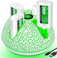 4*4080 mWh Rechargeable Battery & Charging Station for Xbox One /Xbox Series X|S