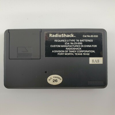 Radio Shack LCD Spellchecker 63-930 TANDY CORPORATION | eBay
