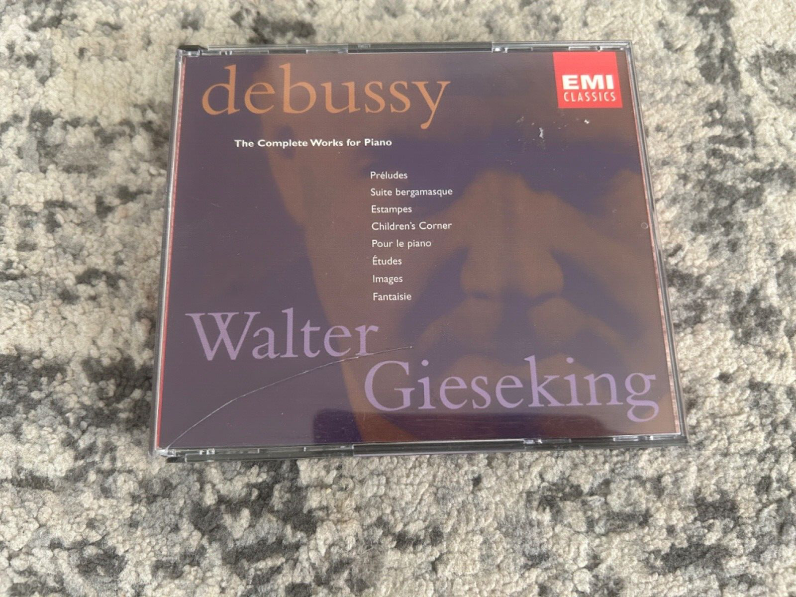 Debussy, The complete works for piano. (Walter Gieseking)