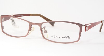 Visione Nobile VD 258 C7 Dusty Rose /Red UNIQUE RARE EYEGLASSESE 54-17-138mm