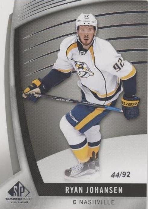 2017-18 SP Game Used - Ryan Johansen #72 - 1 of 1