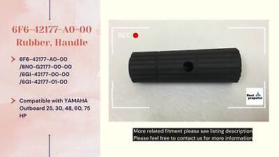 For YAMAHA Outboard 25-75 HP Rubber, Handle 6F6-42177-A0-00 For YAMAHA Outboard 25-75 HP Rubber, Handle 6F6-42177-A0-00