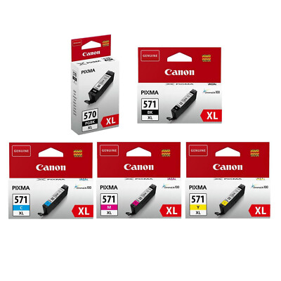 Set Cartucce Compatibili Canon PGI570XL / CLI571XL Per Pixma TS6051, MG5751 E Tanti Altri!