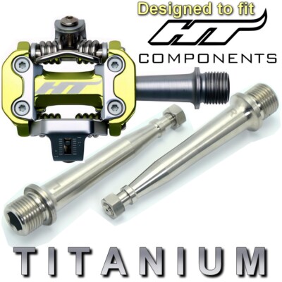 HT Components LEOPARD M2 M2T 878 Titan Pedalachsen CNC Upgrade  46 g