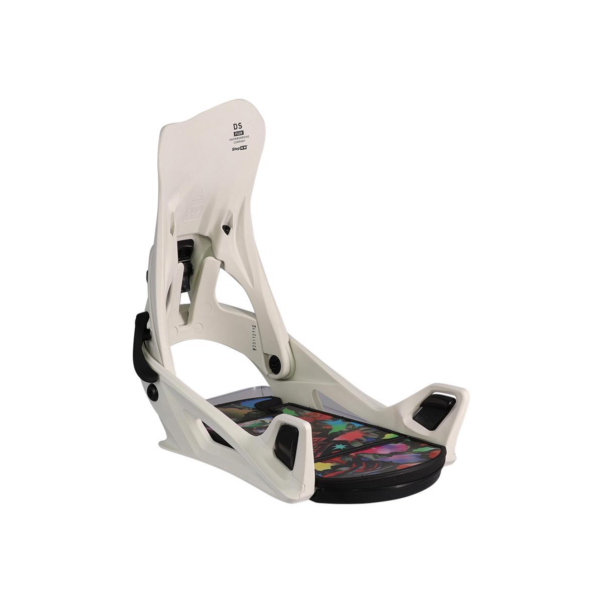 Fijaciones de snowboard FLUX DS StepOn Offwhite M