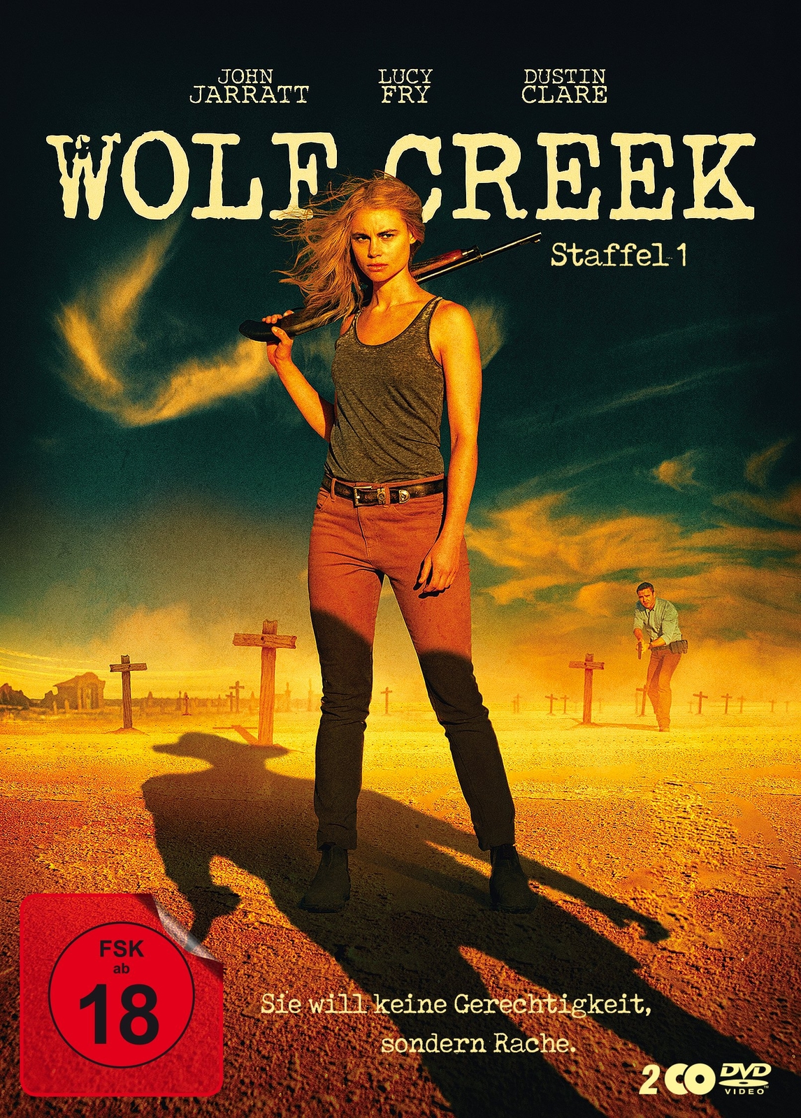 Wolf Creek - Staffel 1 (DVD) John Jarratt Lucy Fry Dustin Clare