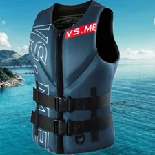 Life Jacket for Adult Super Buoyancy Neoprene Life Vest Surf Raft Kayak Fishing