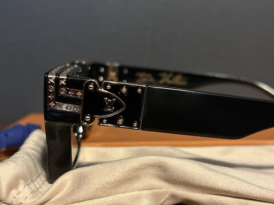 Louis Vuitton Z1165W 1.1 Millionaires Sunglasses - Black | eBay