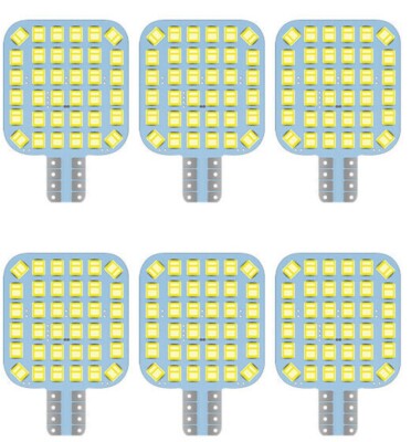 6X T10 12VDC White LED Interior Ceiling Dome Flat Square Light Bulb RV, Car 6Pcs