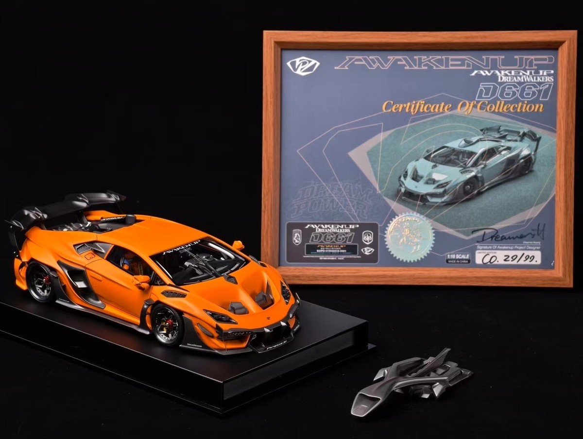 Lamborghini Huracan Awakenup-D661 (Orange) [DreamWalkers] 1/18