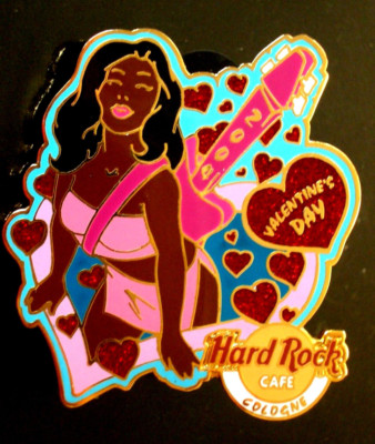 HRC Hard Rock Cafe Cologne Köln Valentines Day 2004 Kissing Girl LE500