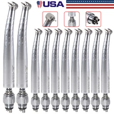 YABANGBANG Dental High Speed Handpiece with 4 Holes Quick Coupler 360° Swivel
