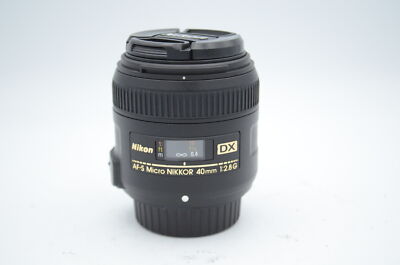 Nikon AF-S DX Micro Nikkor 40mm f/2.8 G Macro Autofocus APS-C Lens