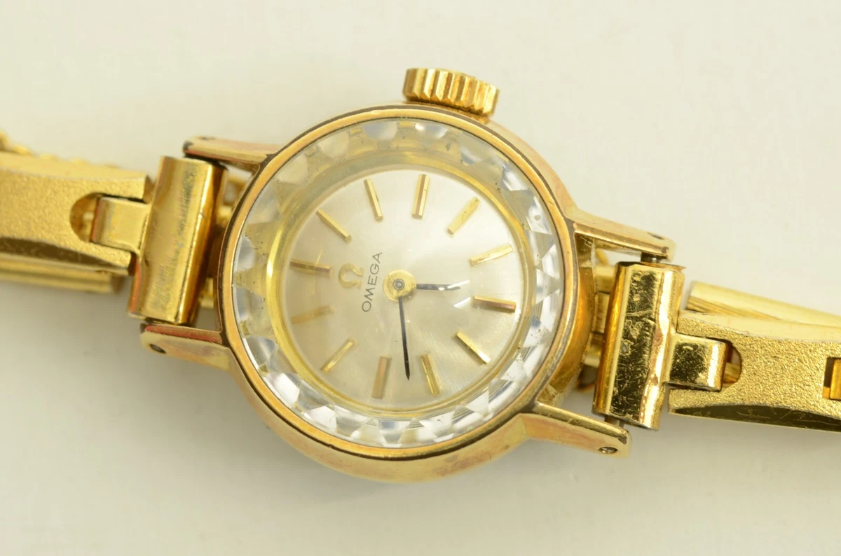 Authentic Omega De Ville Vintage Watch GP Ladies Automatic 16mm